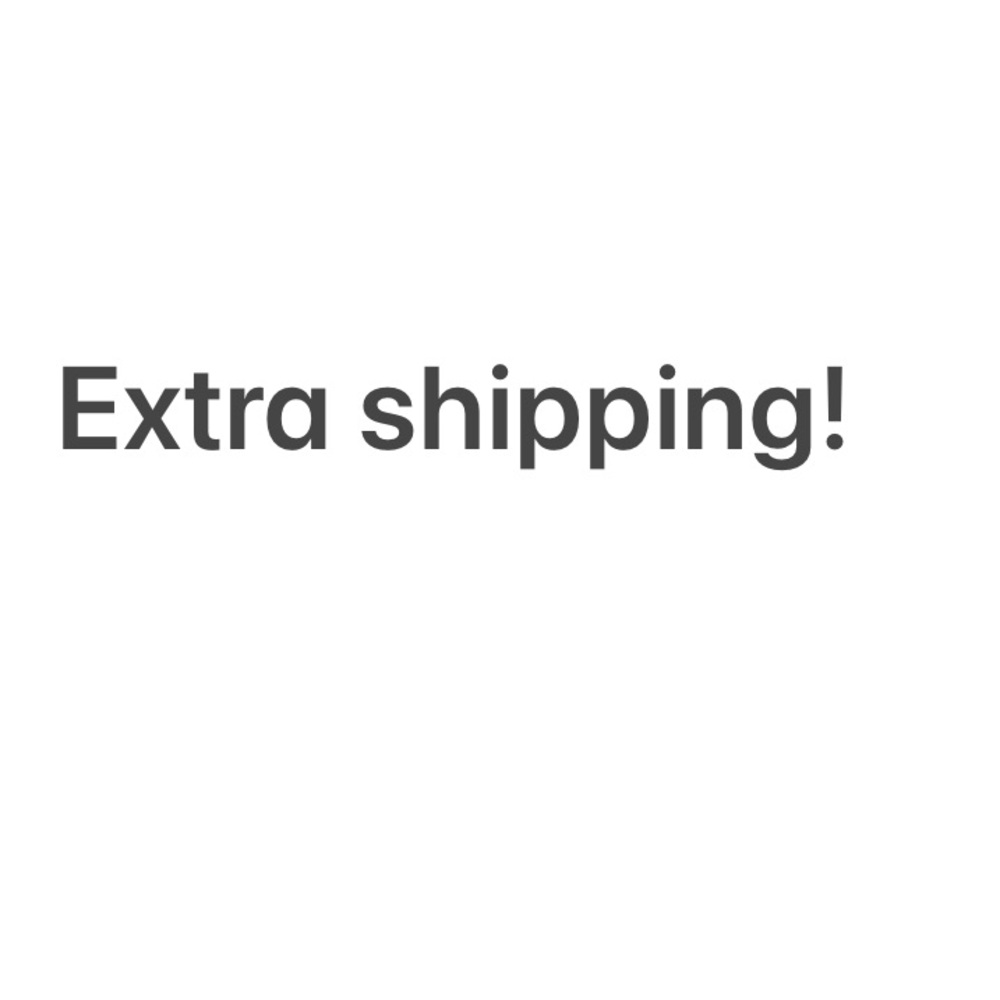 Extra shipping label